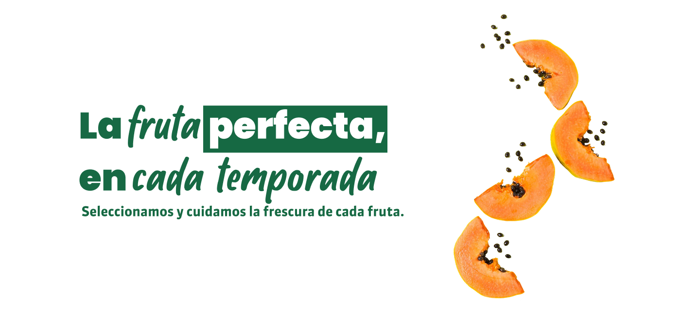 La fruta perfecta en cada temporada